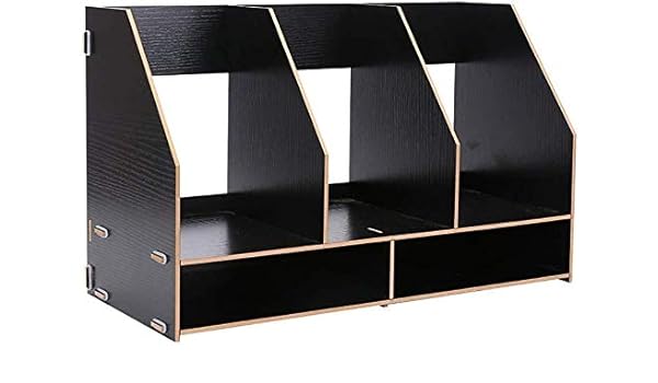 File Cabinet Standk Envelope Rack Book Shelf File Separator Storage Friendly Medium Density Fiberboard Paper Magazine Documents Woodiness Storage Box Color C1 Amazon Co Uk Office Products