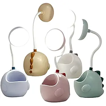 ZOSOE Rechargeable LED Touch On/Off Switch Desk Lamp Children Eye Protection Student Study Reading Dimmer Rechargeable Led Table Lamps USB Charging Light for Study (Multicolour)Pack of 1