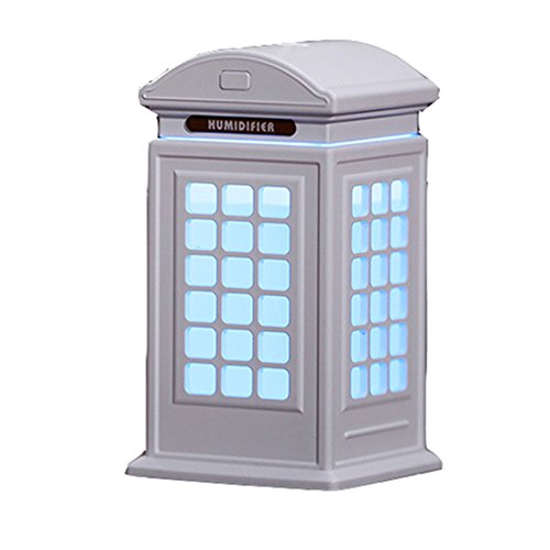 Preisvergleich Produktbild LX7 Aromatherapie-Ätherisches Öl-Diffusor-Kühler Nebel-Luftbefeuchter Ultraschall-Eigenschaft LED-Licht-Haus, Büro, Wohnzimmer, Badekurort, Auto,White