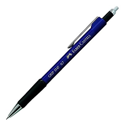 Faber-Castell crayon GRIP 1347, bleu métallique