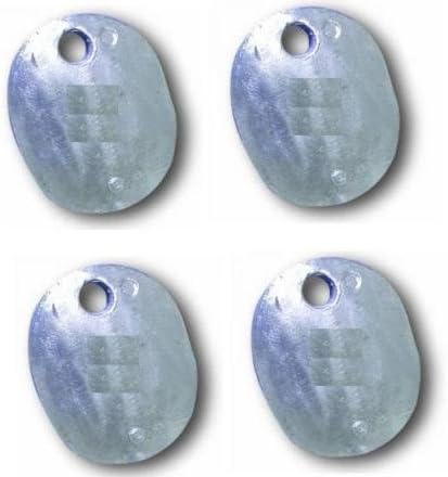 Lead Soap Hole Loop Gr.35 4 Pieces Foundry Rome