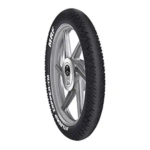 MRF ZAPPER YM 80/100 17 TUBELESS TYRE