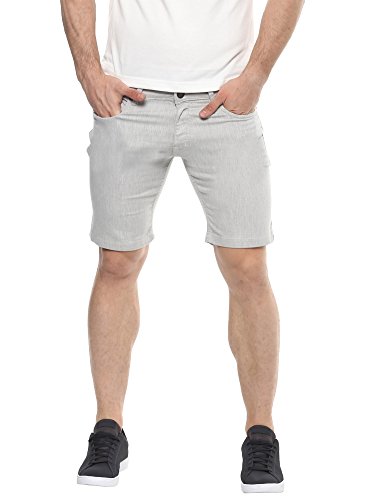 AMERICAN CREW Mens Grey Denim Shorts RS.799 (73.00% Off) - Amazon AMERICAN CREW Mens Grey Denim Shorts RS.799 (73.00% Off) - Amazon