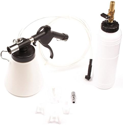 Qbace Central Pneumatic Brake Fluid Fluid Bleeder Tool Kit Master Cylinder Ad...