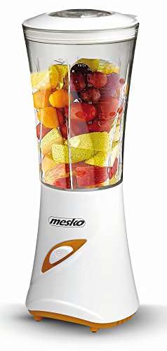 Universal Mixer Smoothie Maker | einzigartiger Standmixer | 0,45 Liter Shaker mit 250 Watt | 2 Geschwindigkeitsstufen | Sicherheitsverschluß an Behälter & Deckel |GRÜN, Violett, ORANGE (Orange) - 2