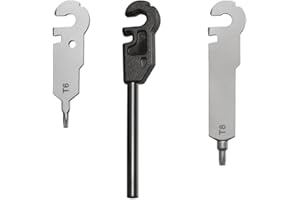 Roxon FLEX FT04 - Zbuduj swój własny zestaw narzędzi wielofunkcyjnych i akcesoriów (klucz Torx T6, klucz Torx T8, krzemień)