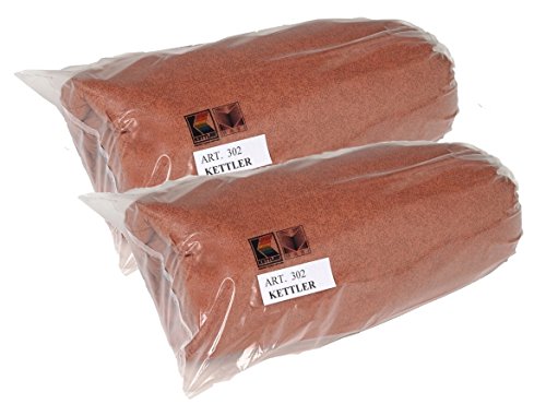 Preisvergleich Produktbild Mabi 2-302 NEU 2er Pack Original KETTLER Bügelbrettbezug LxB 138x38 cm Baumwoll-Molton mit eingenähtem Gummizug