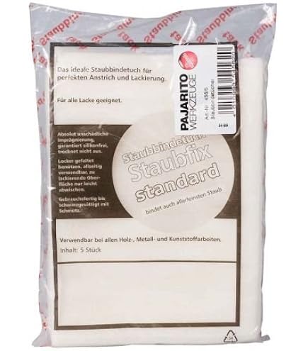 Staubfix Staubbindetuch 80x50 Cm - 5 Pezzi, Per Verniciatura Hydro Transfer, Pellicola Decorativa - Foto 5