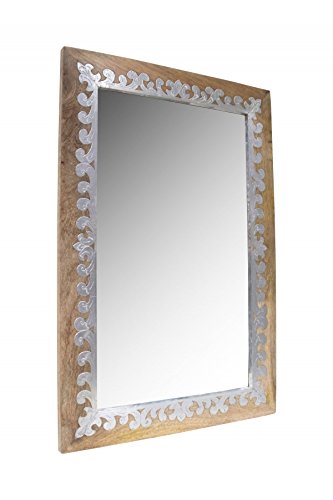 Orientalischer marokkanischer Indischer Spiegel Badspiegel Abid – 90cm – - 3