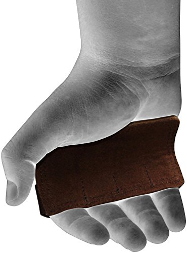 RDX Gym Leder Gewichtheben Griffe Krafttraining Griffpolster Fitness Griffpads - 5