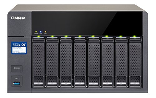 Preisvergleich Produktbild QNAP TS-831X-8G - TS-831X-8G 8 Bay Enclosure