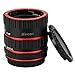 Produktbild WEIWEITOE-DE XT-364 3-Piece Portable Auto Focus Macro Extension Tube Set Extreme Close-Ups Design for Canon EF/EF-S Lens