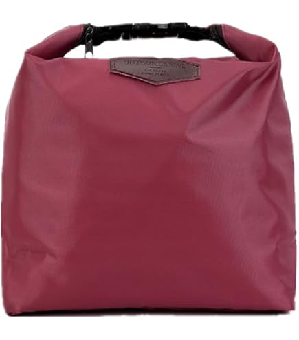 Ikea FLADDRIG Set Di 2 Borse Pranzo Con Manici - Grigio E Giallo, 25x16x27 Cm, Capacità 5kg, Richiudibili