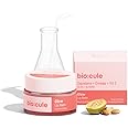 biocule Glow Lip Balm for Soft, Supple & Glowing Pink Lips | Rich Moisturizer for Dry & Chapped Lips | with Squalane, Omega & Vitamin E from Olives & Almonds | Strawberry Flavor | 100% Natural, 12g