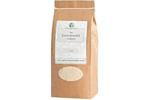 ‎CHIEMGAUKORN Chiemgaukorn Bio Emmermehl Vollkorn 1 kg