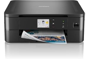 Brother DCP-J1140DW Wireless Colour Inkjet Printer | 3-in-1 (Print/Copy/Scan) | Wi-Fi/ USB.2.0/NFC | 6.8cm Touchscreen| Ink Included | UK Plug