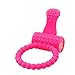 Produktbild ECMQS Paar-Vibratoren - Schreiend O-Ring Vibrierende Zunge Ring für Frauen & Paare Paare Spiel (Rosa)