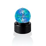 Playlearn SPB6 LED High Power Rotating Crystal Kaleidoscope Disco Ball Light 4"- (Portable Battery Powered) (Kitchen &amp; Home)
