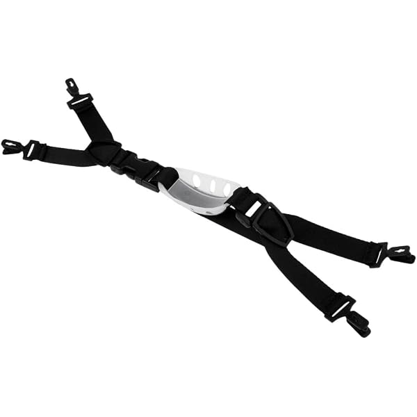 DOITOOL Hard Hat Chin Strap - Universal Clip-On Safety Helmet Strap With Adjustable Buckle (Black/White) - View #12