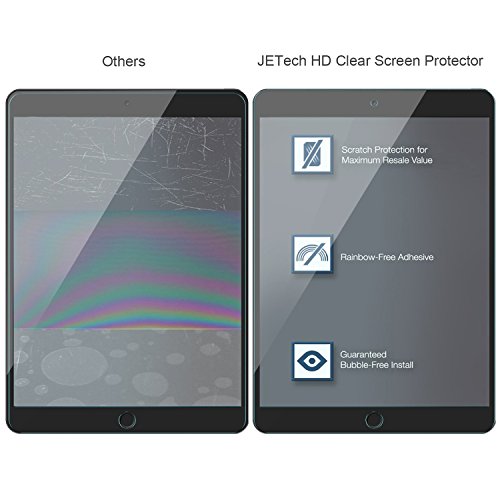 iPad Pro Schutzfolie, JETech Apple iPad Pro 12.9 Gehärtetem Glas Panzersglas Premium Folien Schutzfolie Displayschutz Screen Protector – 0902 - 4