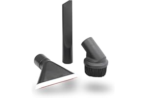 Juego de boquillas MisterVac de 3 piezas compatible con Nilfisk MULTI II 22 T INOX