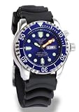 Army Watch Taucheruhr - 100 ATM/1000 Meter - Silikonband - Blau - EP851