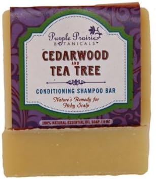 Cedarwood &amp; Tree Shampoo Bar - by Purple Prairie Botanicals