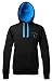 Produktbild MEDION ERAZER S89050 MD 87855 Hoodie/Kapuzenpullover, Fronttasche mit Zusatzfach, zwei eingenähte Kabelkanäle, Baumwoll-Polyester-Gemisch, schwarz