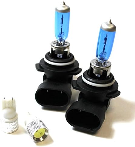 HB4 501 55w ICE Blue Xenon HID Low/Slux LED Upgrade Side Light Bulbs