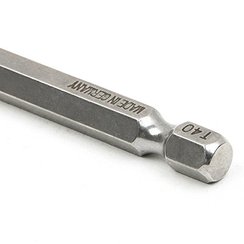 Fortag 11 teilig 75mm 1/4 Zoll Hex Shank S2 Stahl Schraubendreher Set Bits Torx Kopf Bohrer Magnetic Handwerkzeuge Schraubenzieher Kit - 6