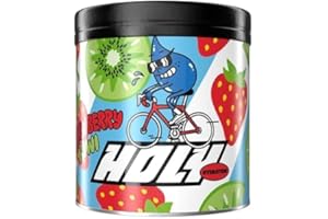 HOLY ENERGY HOLY Hydration ‘Strawberry Kiwi’ | 50 portions with Valuable Electrolytes & Minerals | Hydration Drink | Vegan with 100% Natural Fruit Flavours (350g)