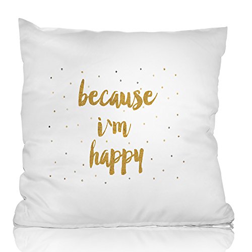 Personello® Motiv-Kissen, (viele Designs verfügbar), quadratisches Kissen mit witzigen Motiven und lustigen Sprüchen, zur Dekoration oder Geschenk zu jedem Anlass