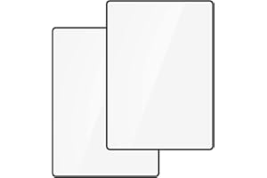 milaosk Lente di ingrandimento della pagina Lente Fresnel d'Ingrandimento con ingrandimento 3X(300%) Per i Libri, Riviste, Giornali e Mappe, Anziani o Scarsa Visione