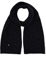 Tommy Hilfiger Pima Cashmere Echarpe Uni Homme Noir (Flag