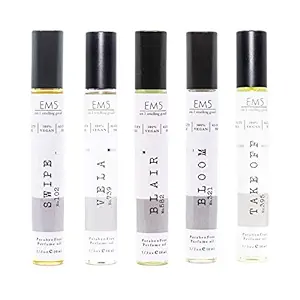 Em5s Best Of Girls Premium Combo Set 2, Inspired from Tweelly DHerrmmess | Diiiooorrrr | Lavender Tomm Forrdd | Aqquua D Giio Armannnii | Chhannneeelll | Pack of 5 | 1/3oz (10ml) each.5 Free Samples
