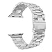 Produktbild Meisijia 42mm Edelstahl 3 Punkte Band für iWatch Ersatzband Schnalle Adapter-Verbindungs-Armband mit Steckern