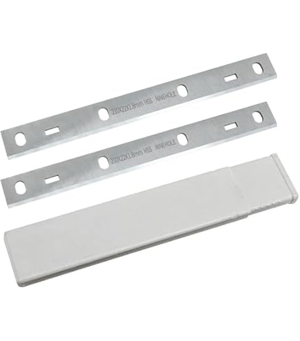 3 Lame Per Pialla In HSS 18% Tungsteno - 300x30x3 Mm, Per Legno Duro, Marca Turmfalke - Foto 3