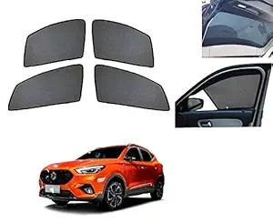 Auto Addict Half Magnetic Sun Shades Car Curtain for MG Astor