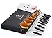 Party Queen New 10Pcs Elite Oval Tooth Design Make up Brushes Set