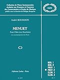 MENUET FLUTE(OU HAUTBOIS) ET PIANO (COLLECTION ROUGERON)
