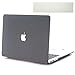 Midkart Smooth Smoke Grey Dotted Feel QuickSand Matte Finish for Macbook Air 13" 13.3 Inches Hard Plastic Case Cover With Logo Cut + Silicon KeyGuard Model A1369 & A1466 RS.1799.00