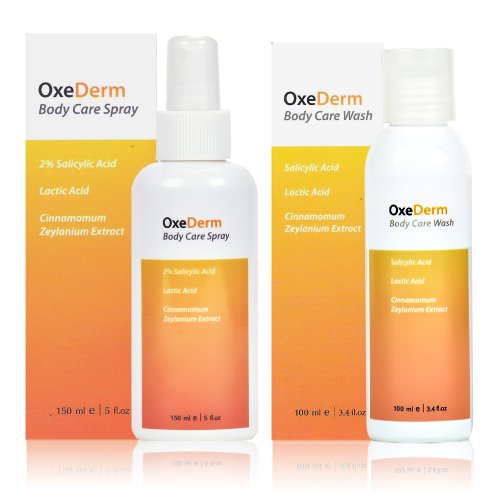 Oxederm Acne Body Spray 150 ml + Acne Body Wash Shower Gel 100ml
