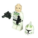 Lego Star Wars Clone Trooper Commander gr�n 2 Pistolen Blaster the Clone Wars 7913 F06 - Lego