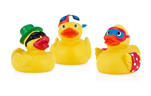 Nuby Groovy Dressed Up Ducks Bath Time Toys