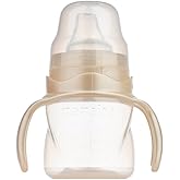 Mamajoo Kulplu Akıtmaz Eğitici Bardak Pearl 270 ml & Anti-Kolik Bardak Ucu
