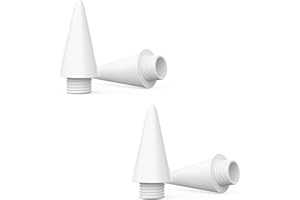 ‎PAPERFEEL Paperfeel Pencil Spitzen, Pencil Ersatzspitzen, Pencil Replacement Tip, Pencil Nib 4 Pack - White