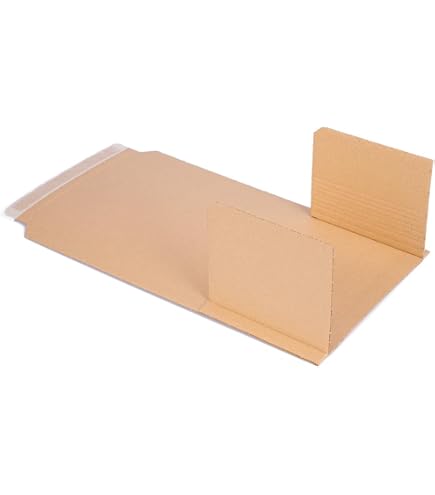 Boîtes D'Expédition Livres Book Box M | Carton Micro-ondes | 20 Unités | Format B5 (27x18.5x7 Cm)