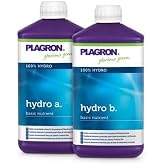 Plagron Hydro A+B Fertilizer / Growing Fertilizer (2 x 1L)