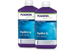 Fertilizzante/Additivo per el Coltivazione di Plagron Hydro A+B (2x1L)