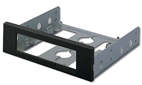 Diverse Einbaurahmen 5,25 für 3,5 Metall Laufwerk schwarz